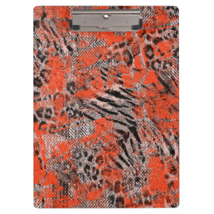 Afrikanisch, Stammeskultur. Klemmbrett