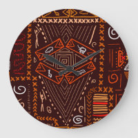 Afrikanische Aborigine-Kunst Nahtloses Muster
