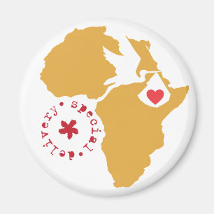 Afrikanische Adoption Magnet