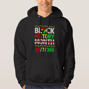 Afrikanische Afrikanerin mit afrikanischer Geschic Hoodie