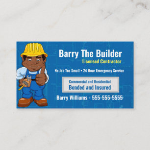 Afrikanische American Business Card AN Visitenkarte