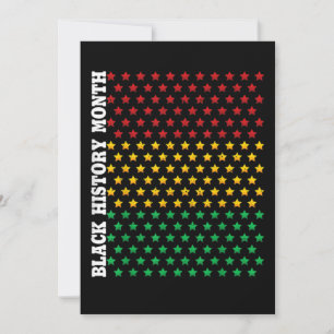 Afrikanische Amerikaner Schwarze Geschichte Monat  Save The Date