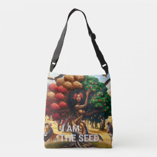 Afrikanische Amerikanerin Stilvolle Crossbody - Th Tragetaschen Mit Langen Trägern