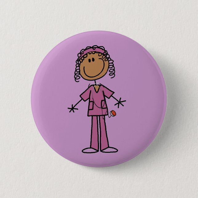 Afrikanische amerikanische button (Vorderseite)