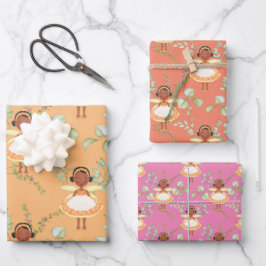 Afrikanische Amerikanische Faibe Geschenkpapier Set