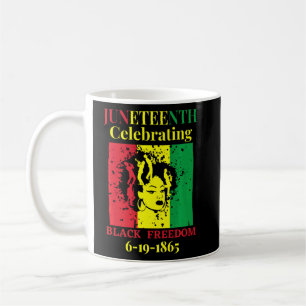 Afrikanische amerikanische Geschichte feiert Retro Kaffeetasse