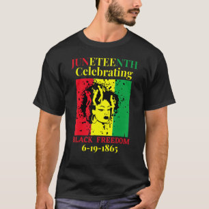 Afrikanische amerikanische Geschichte feiert Retro T-Shirt
