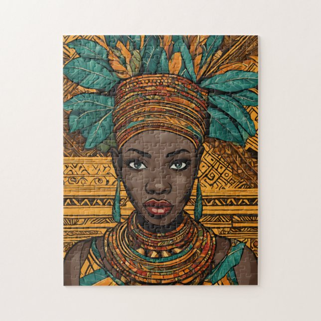 Afrikanische Amerikanische Königin (Vertikal)
