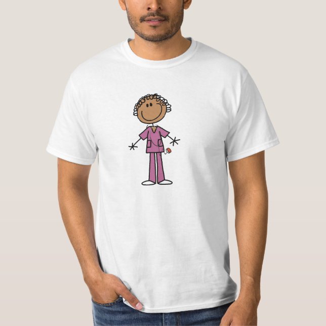 Afrikanische amerikanische weibliche T-Shirt (Vorderseite)