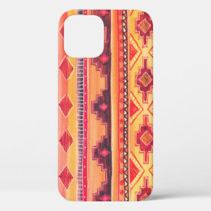 afrikanische Aquarellfarbe, lebendiges Muster Case-Mate iPhone Hülle