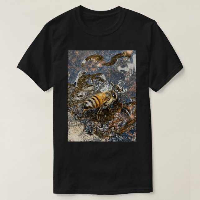 Afrikanische Bienenzücht T-Shirt (Design vorne)