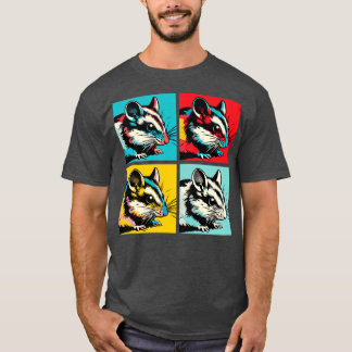 Afrikanische Bilche Kunst Süße Afrikanische Bilche T-Shirt