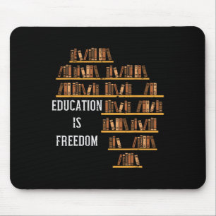 Afrikanische Bildung ist Freedom Black History Tea Mousepad
