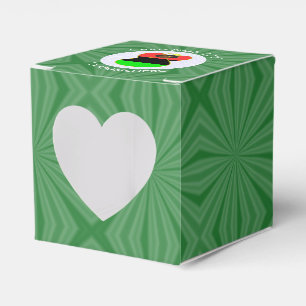 Afrikanische Diaspora Engel Weihnachtsflagge Perso Geschenkschachtel