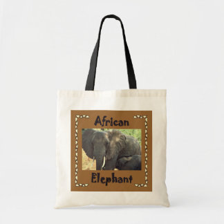 Afrikanische Elefanten Tragetasche