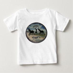 afrikanische Elefantenkunst Print Baby T-shirt