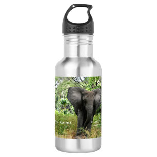 Afrikanische Elefantenwasserflasche Edelstahlflasche