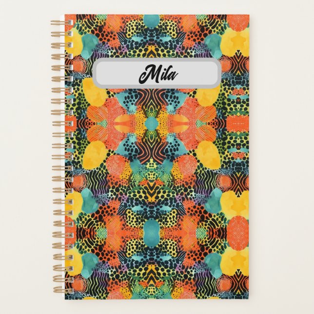 Afrikanische Eleganz: Ankara Fabric Collection für Planer (Vorderseite)