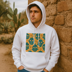 Afrikanische ethnische Gesichtspattern in Stammesm Hoodie