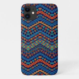 Afrikanische, ethnische Muster funkige Farben Case-Mate iPhone Hülle