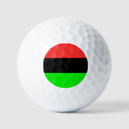 Afrikanische Flagge Golfball
