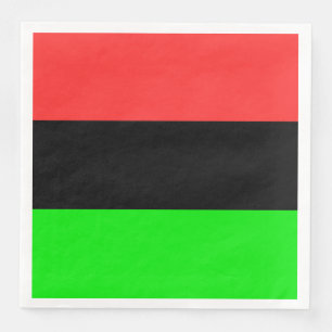 Afrikanische Flagge Serviette