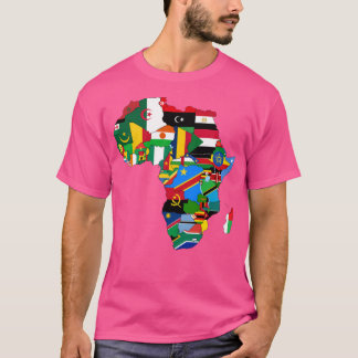 Afrikanische Flaggen T-Shirt