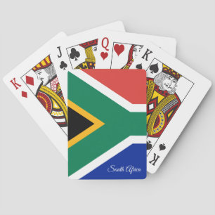 Afrikanische Flaggenspiele, Südafrika Spielkarten