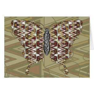 Afrikanische Frack-Karte