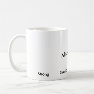 Afrikanische Frauen Kaffeetasse