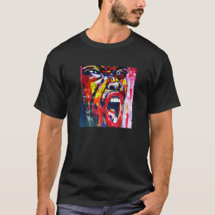 Afrikanische Frauen schreien Abstrakte afrikanisch T-Shirt