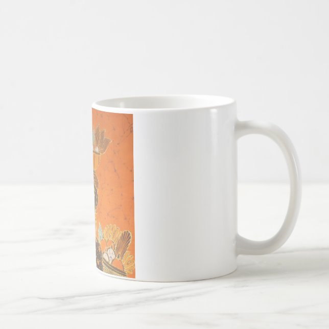afrikanische Frauen tragen Korbkunst Kaffeetasse (Rechts)