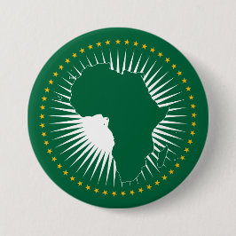 Afrikanische Gewerkschaft-Flagge (Afrika) (Panafri Button