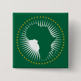 Afrikanische Gewerkschaft-Flagge (Afrika) (Panafri Button
