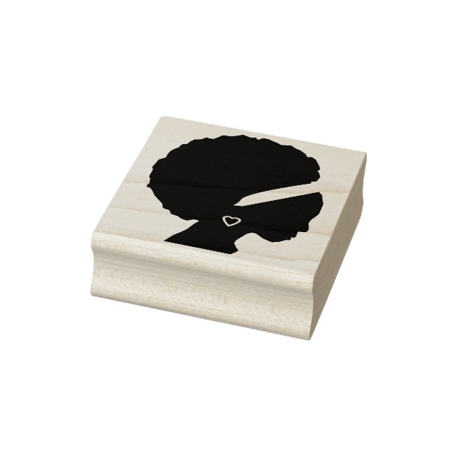 afrikanische Girl Art Briefmarke Gummistempel (Stempel)