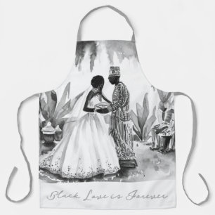 Afrikanische Hochzeit Schürze