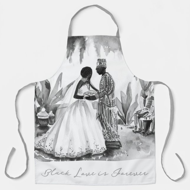 Afrikanische Hochzeit Schürze (Vorderseite)