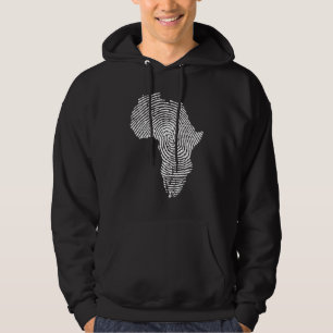 Afrikanische Identität Afrikanischer amerikanische Hoodie