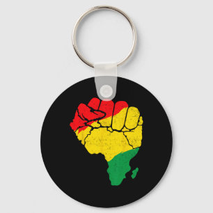 Afrikanische Karte Erste Einheit 19. Juni Pride Bl Schlüsselanhänger