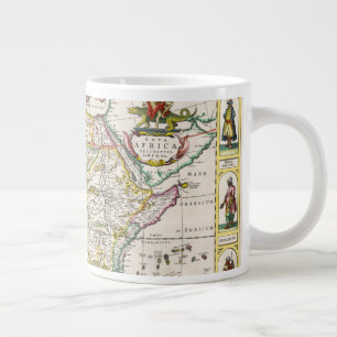Afrikanische Karte Nova Afrika Jumbo-Tasse