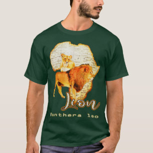 Afrikanische Karte - Safari Wilhelm Tell T-Shirt