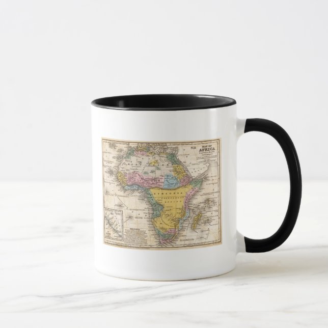 Afrikanische Karte Tasse (Rechts)