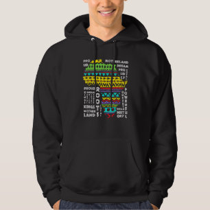 Afrikanische Karte Traditionelles Dashiki Muster A Hoodie
