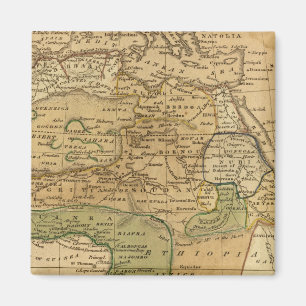 Afrikanische Karte von Worcester Magnet