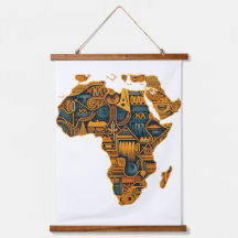 Afrikanische Karte