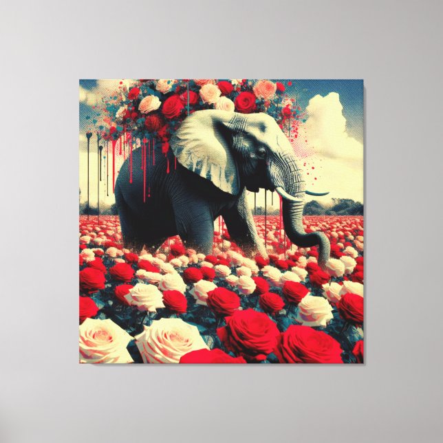 AFRIKANISCHE KÖNIGIN 10 LEINWANDDRUCK (Vorderseite)