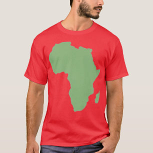 Afrikanische Kontinentkarte Afrika Top Männer Frau