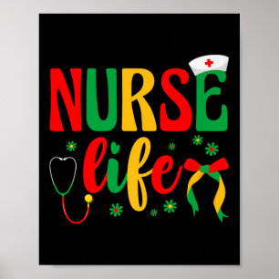 Afrikanische Krankenschwestern und Krankenschweste Poster
