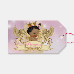 Afrikanische Kronprinzessin dankt Geschenkanhänger