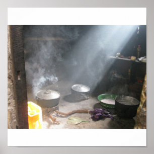Afrikanische Küche Poster